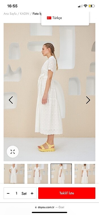 Zara Do you fisto elbise