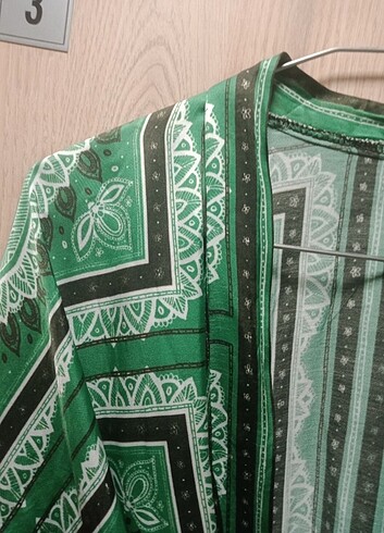 xl Beden yeşil Renk Kimono