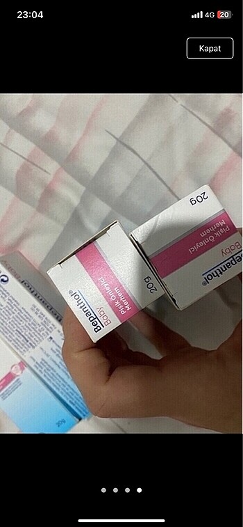 Beden Bepanthol pişik kremi