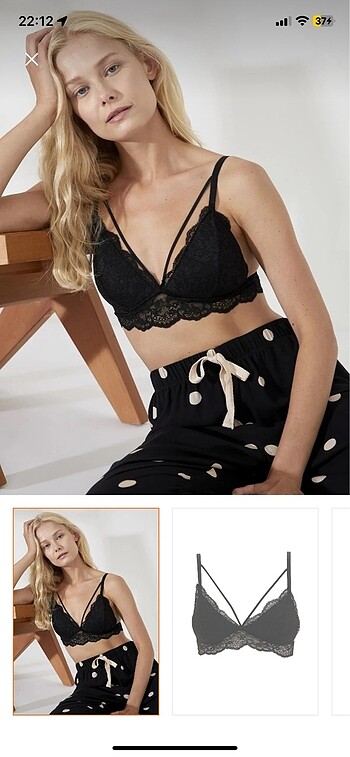 Defacto dantelli pedli bralet
