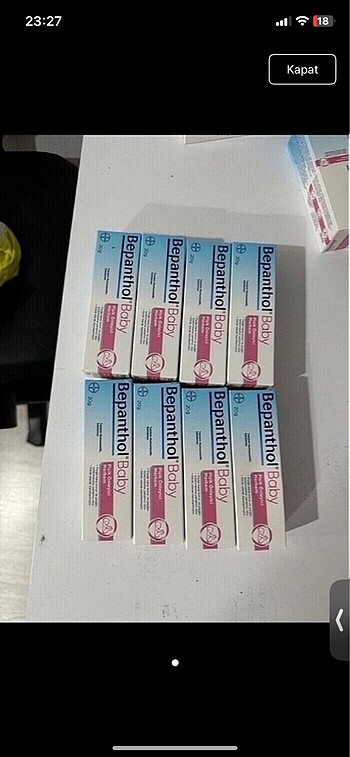 Bepanthol pişik kremi