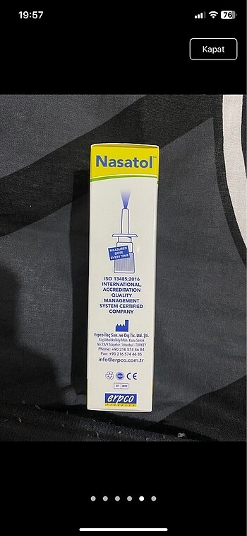  Beden Nasatol nasal spray