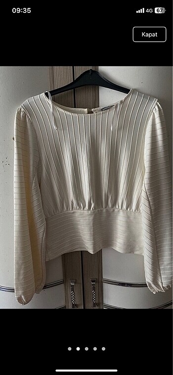 H&M H&m beyaz bluz