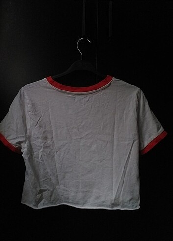 s Beden beyaz Renk bershka crop