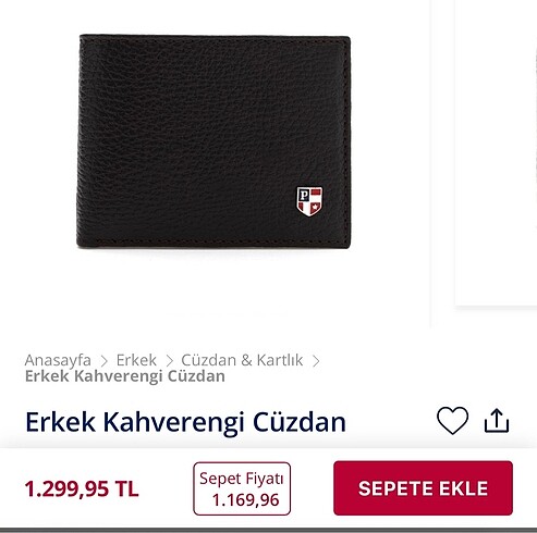 Erkek U.S. POLO Koyukahve Cüzdan