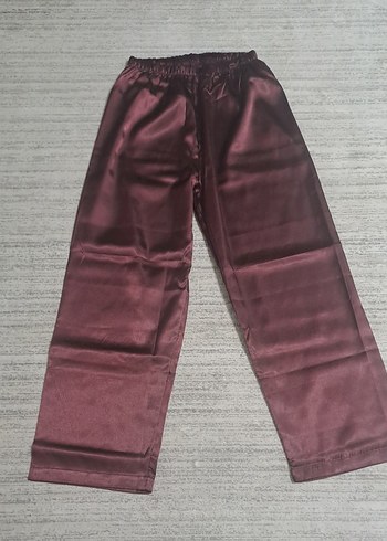 Bordo pijama takımı - Görsel 6