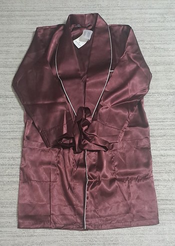 Bordo pijama takımı - Görsel 8