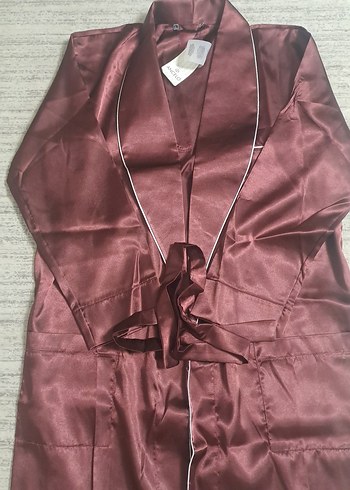 Bordo pijama takımı - Görsel 3