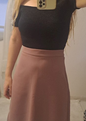 Dantel Detaylı Siyah Kadın Crop Top - Görsel 6