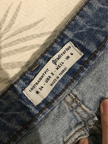 Stradivarius açık mavi jean pantolon