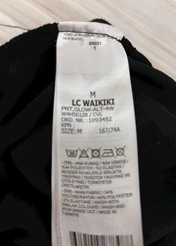 LC Waikiki Kadın Siyah Kumaş Pantolon eşofman