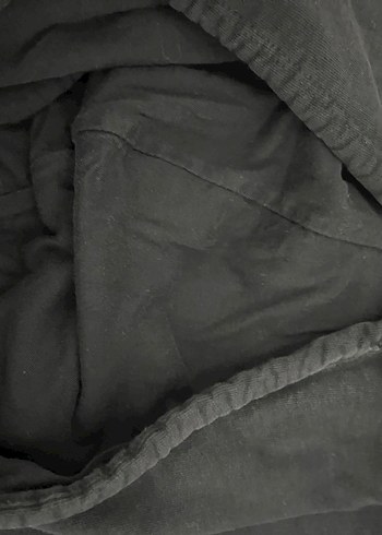 m Beden siyah Renk Kadın Siyah Kapüşonlu Oversize Sweatshirt