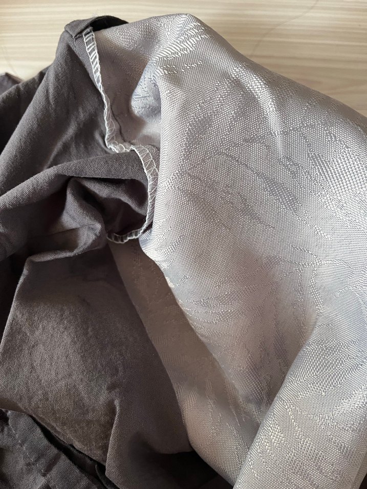 Gri Düz Yastık Kılıfı 2 tane - Görsel 3