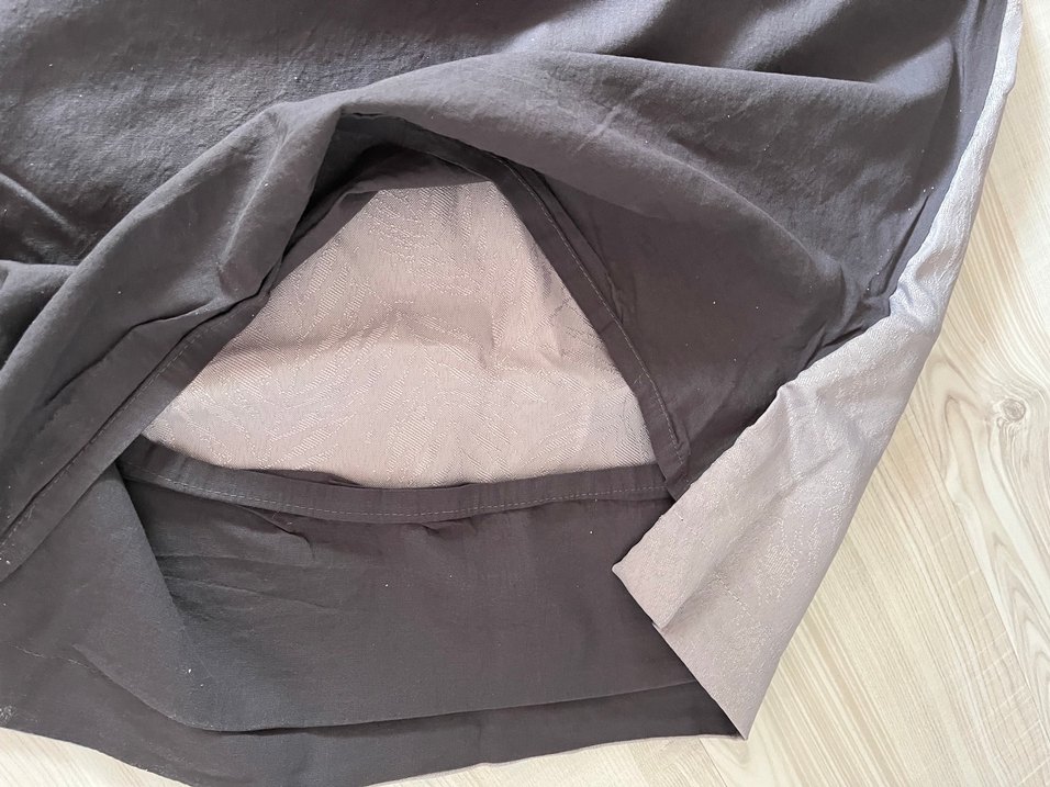 Gri Düz Yastık Kılıfı 2 tane - Görsel 2