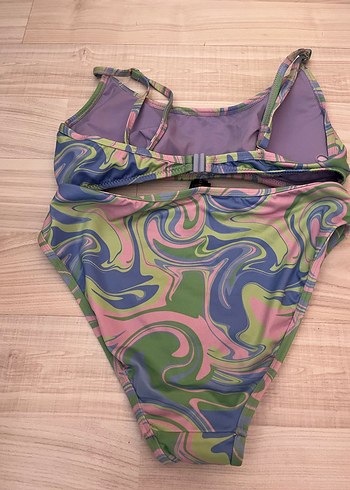 Bohem Çok Renkli Mini Bikini Takım - Görsel 2