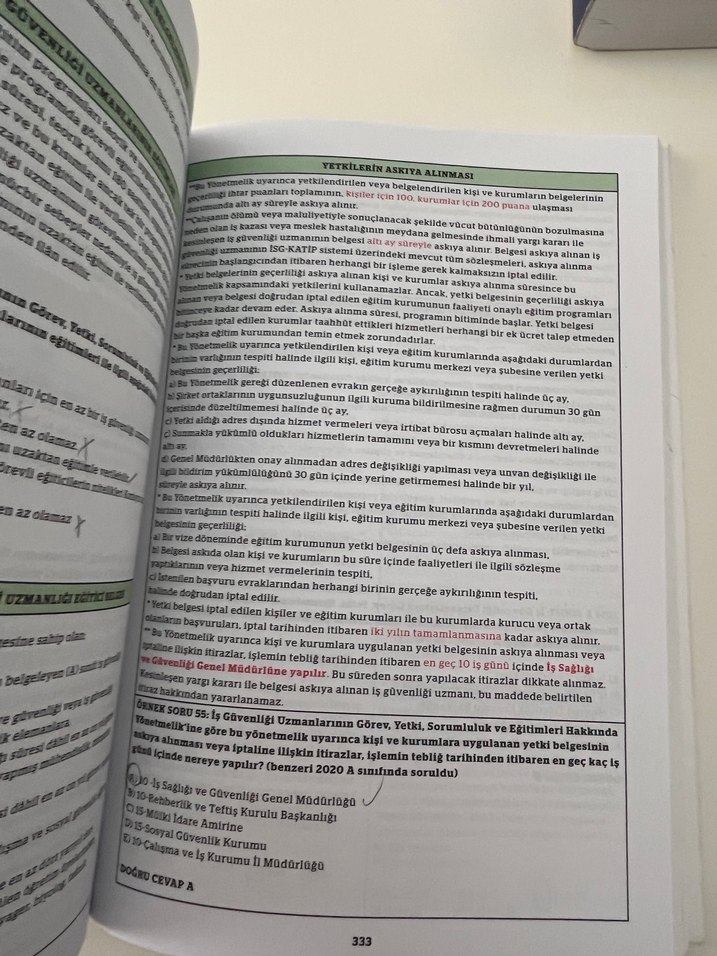 İş Sağlığı ve Güvenliği Konu Kitabı Cilt 1 - Görsel 2
