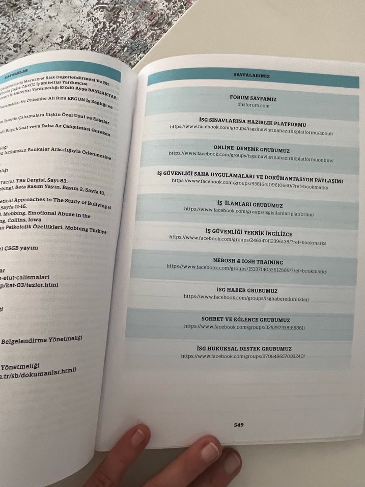 İş Sağlığı ve Güvenliği Konu Kitabı Cilt 2 - Görsel 3
