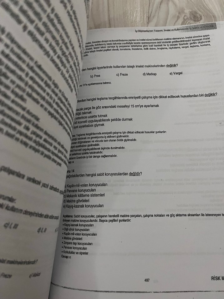 Risk Med Akademi İş Sağlığı ve Güvenliği Kitabı - Görsel 3
