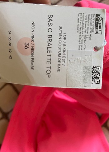 Penti Pembe Kadın Bikini Üstü