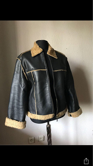 American Retro İçi kalın ceket 