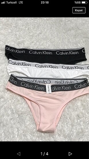 Calvin klein çamaşır
