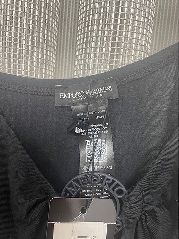 Armani Exchange antrasit elbise