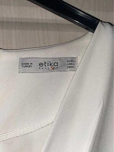 l Beden beyaz Renk Zara elbise