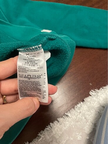 5 Yaş Beden yeşil Renk Gap sweat