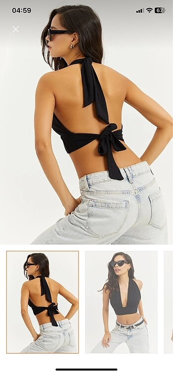 m Beden Crop top