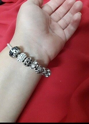 Beden 925 ayar gümüş Pandora bileklik