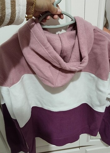 xl Beden Renkli polar sweatshirt ????