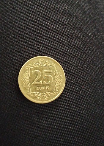 Koleksiyonluk Altın sarısı Renkli 25 Kuruş - Görsel 2