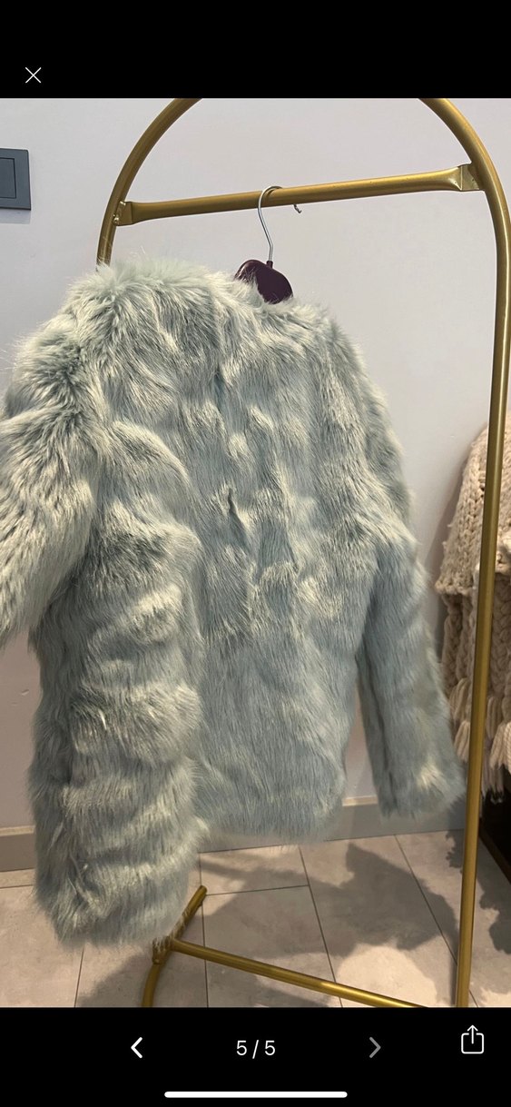 Bershka Kürk Detaylı Mont - Görsel 3