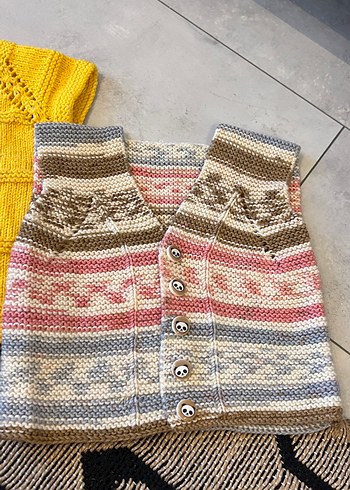 Renkli Bohem Tarzı Yelek - Görsel 4