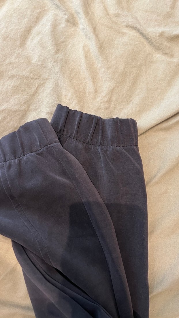 Siyah Kadın Salaş Eşofman Altı - Görsel 2