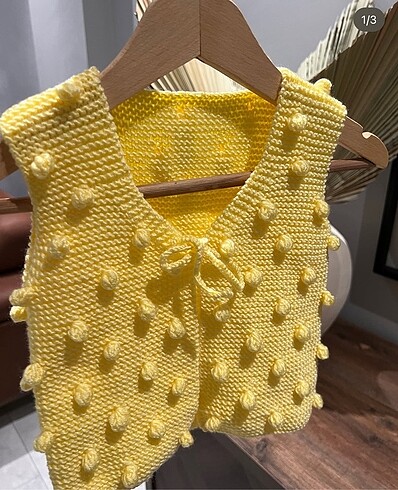 Zara Örgü bebek yelekleri