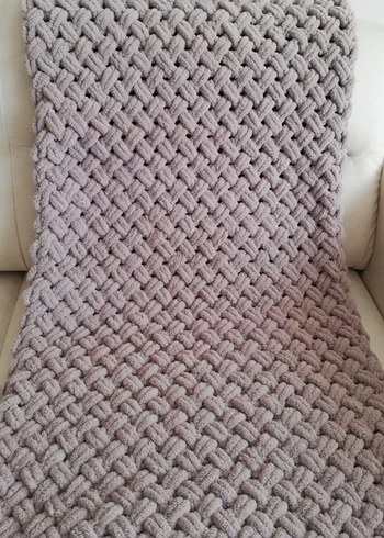 Örgü Tv battaniyesi - Görsel 3