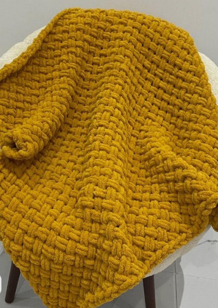 Örgü Tv battaniyesi - Görsel 5