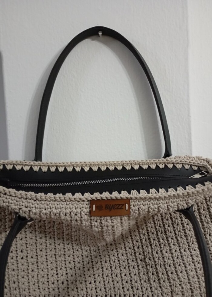 Fıstık el emeği çanta - Görsel 3