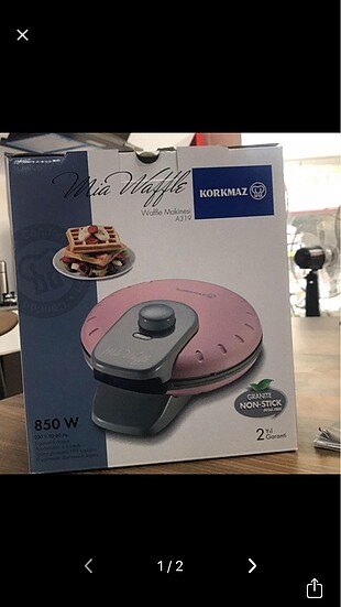 Waffle makinesi