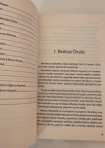 Beden Dünyada Mevlana Etkisi - Şaban Karaköse