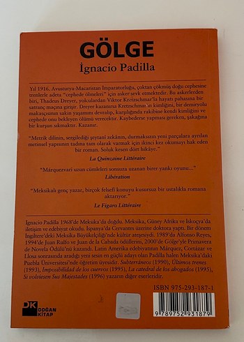  Gölge - Ignacio Padilla