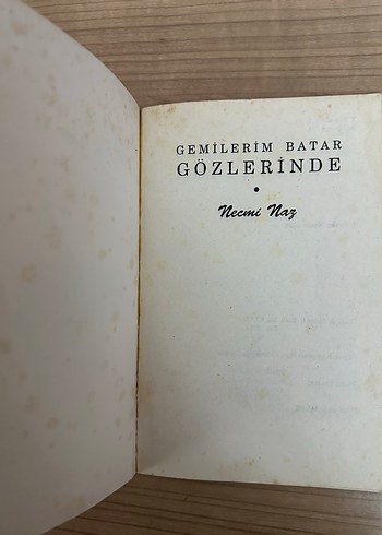 Gözlerinde Gemilerim Batar - Necmi Naz - Görsel 3