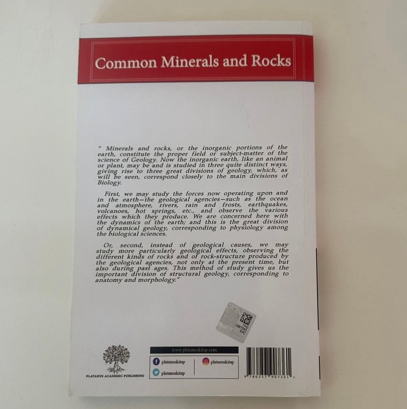 Common Minerals and Rocks Kitabı - Görsel 2