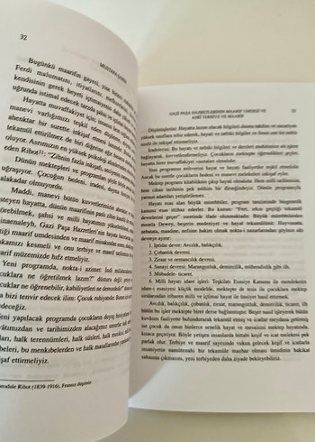 Gazi Paşa Hazretlerinin Maarif Ümûresi Kitabı - Görsel 4