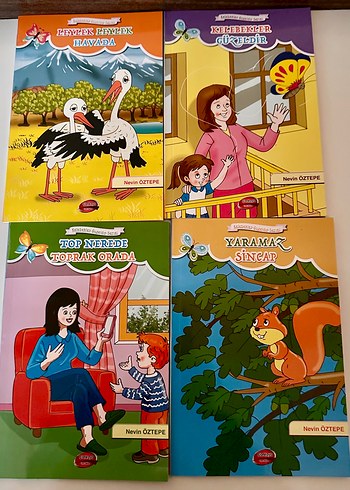 Kelebekler Güzeldir - Çocuk Kitabı Seti - Görsel 5
