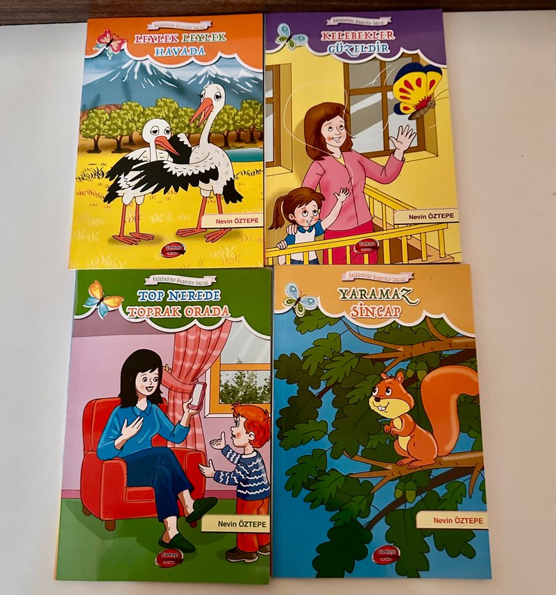 Kelebekler Güzeldir - Çocuk Kitabı Seti - Görsel 5