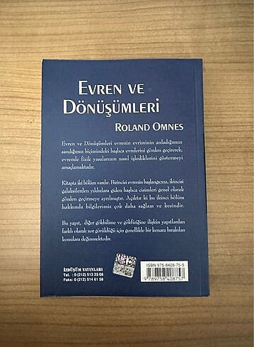 Evren ve Dönüşümleri