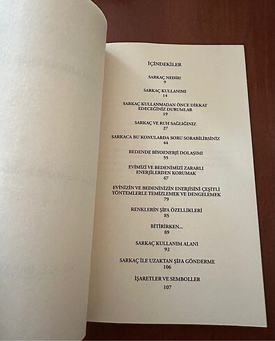  Beden Renk Sarkaç ve Sembollerle Şifa