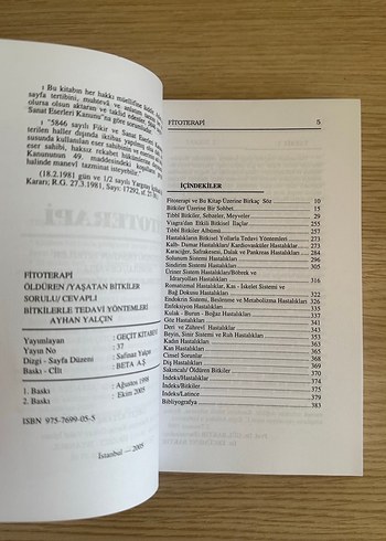  Fitoterapi - Öldüren / Yaşatan Bitkiler Kitabı
